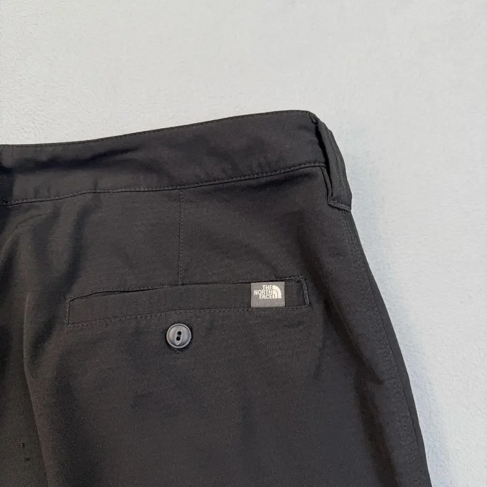 The North Face Shorts Mens 32 Black 10 Inseam Hiking Trail Stretch Quick Dry